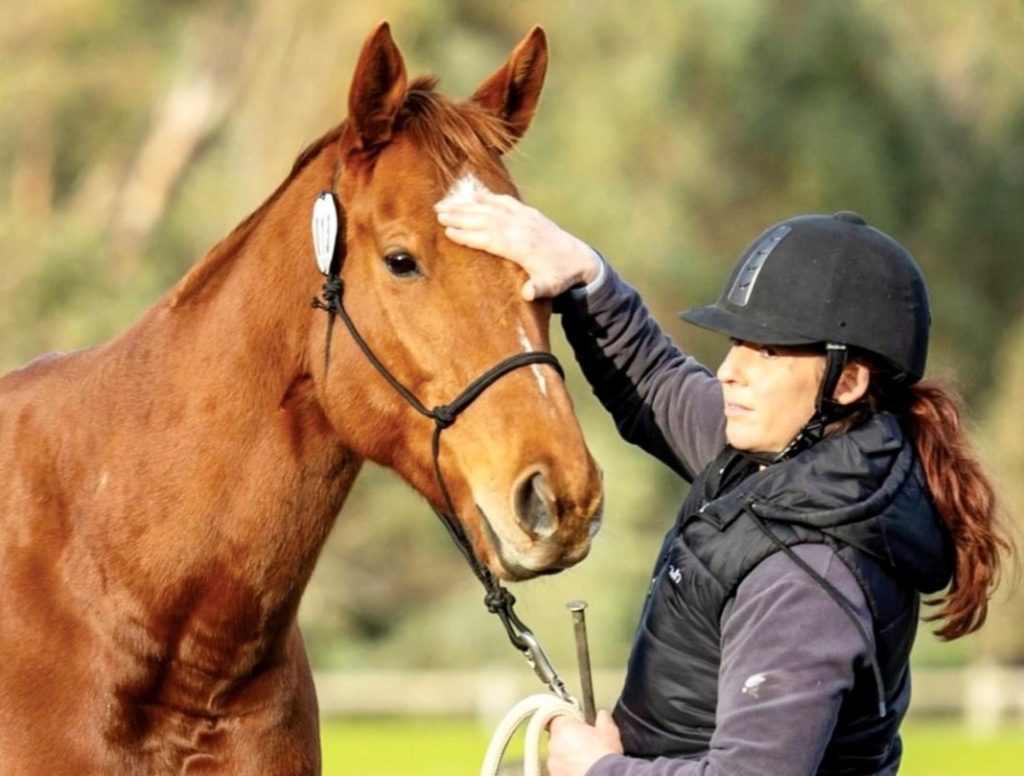 Dale with a horse