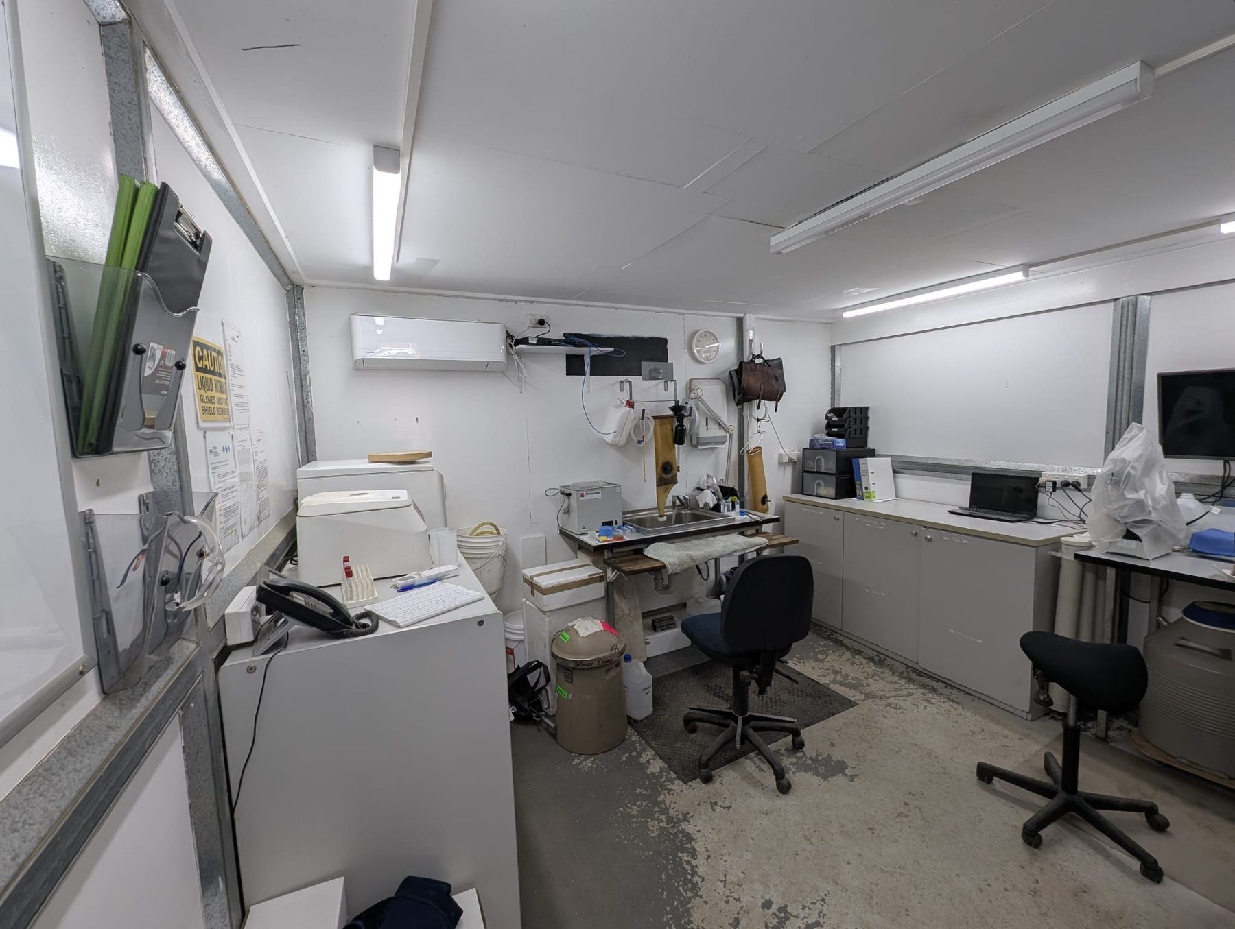 Dedicated fertility laboratory at Belvoir Equine Hospital
